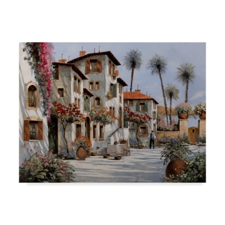 Guido Borelli 'Ombre Al Pomeriggio' Canvas Art,24x32